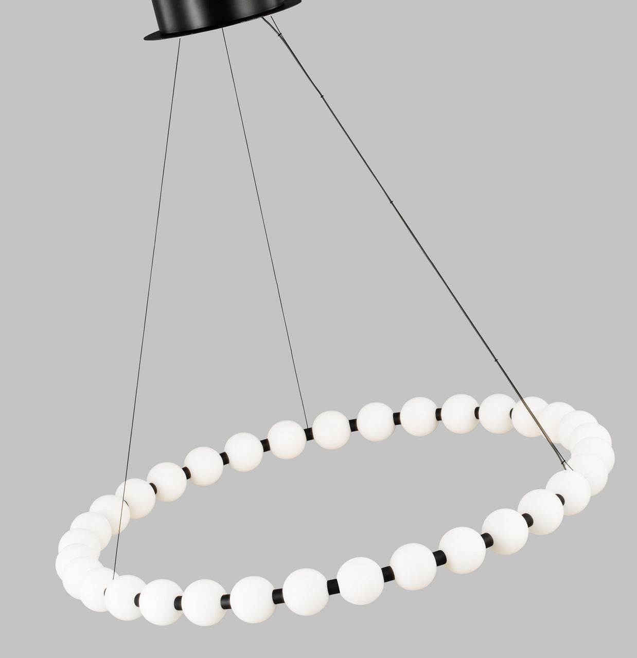Orbet 36 Chandelier Nightshade Black 2700K 90 CRI integrated led 90 cri 2700k 120v-277v unv