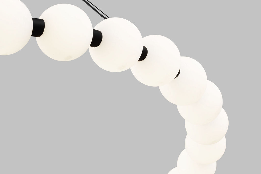 Orbet 42 Chandelier Nightshade Black 2700K 90 CRI integrated led 90 cri 2700k 120v-277v unv