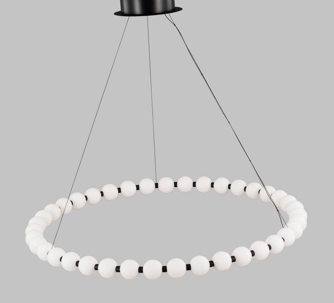 Orbet 42 Chandelier Nightshade Black 2700K 90 CRI integrated led 90 cri 2700k 120v-277v unv