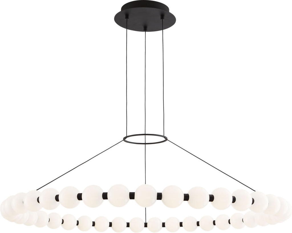 Orbet 42 Chandelier Nightshade Black 2700K 90 CRI integrated led 90 cri 2700k 120v-277v unv