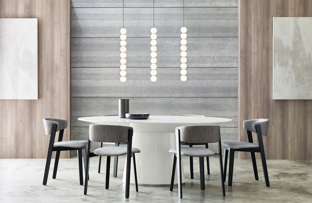 Orbet 9-Light Pendant 9-Light Nightshade Black 2700K 90 CRI integrated led 90 cri 2700k 120v-277v unv