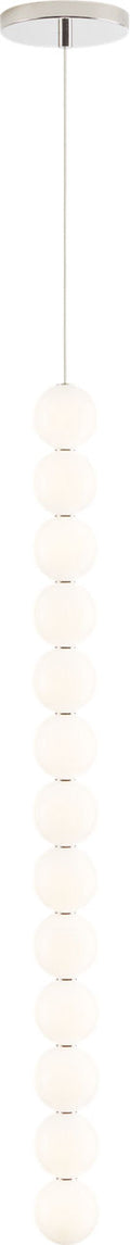 Orbet 13-Light Pendant 13-Light polished nickel 2700K 90 CRI integrated led 90 cri 2700k 120v-277v unv