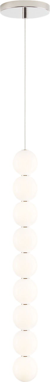 Orbet 9-Light Pendant 9-Light polished nickel 2700K 90 CRI integrated led 90 cri 2700k 120v-277v unv