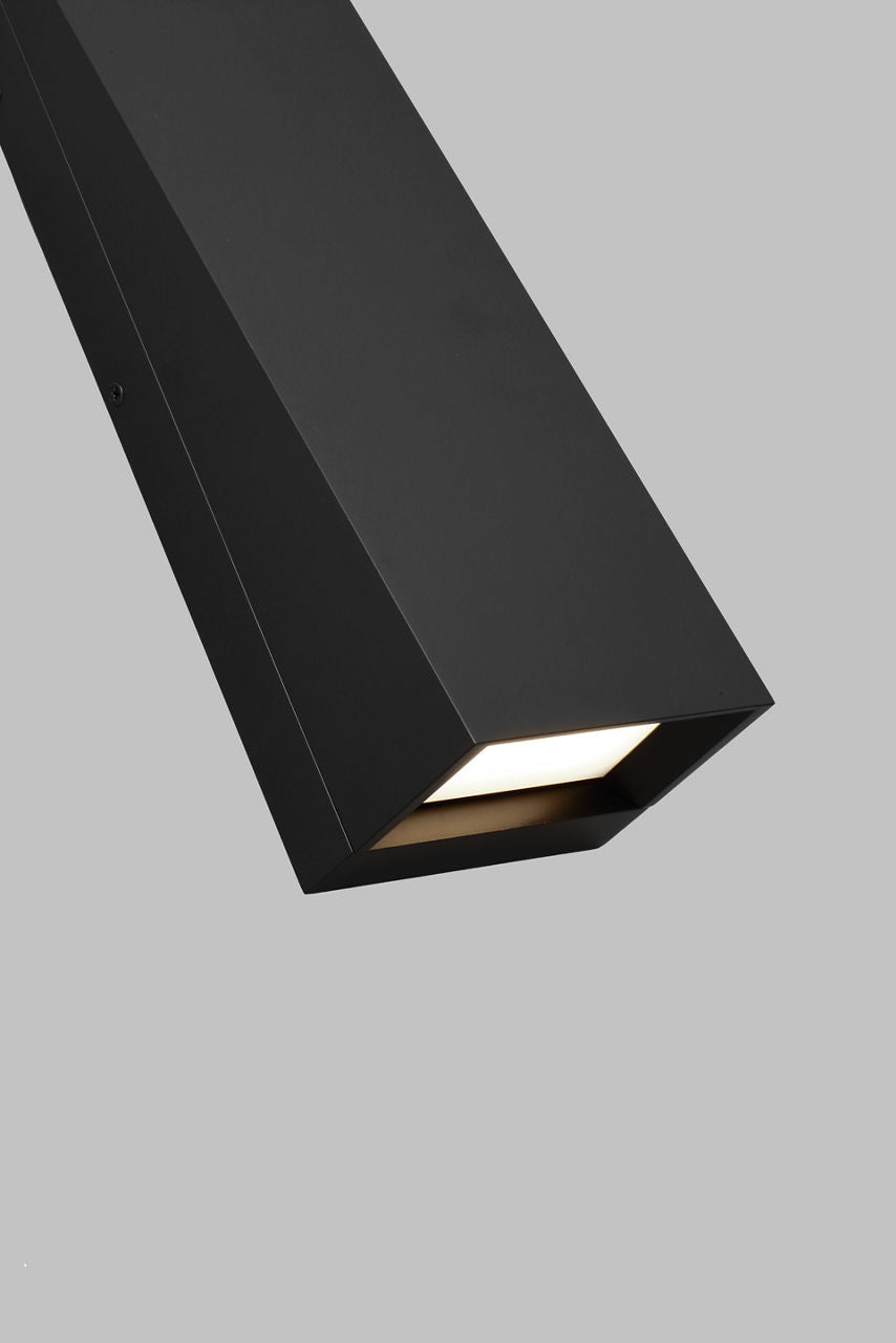 Pitch 19 Outdoor Wall Black LED 90 CRI 3000K 120V