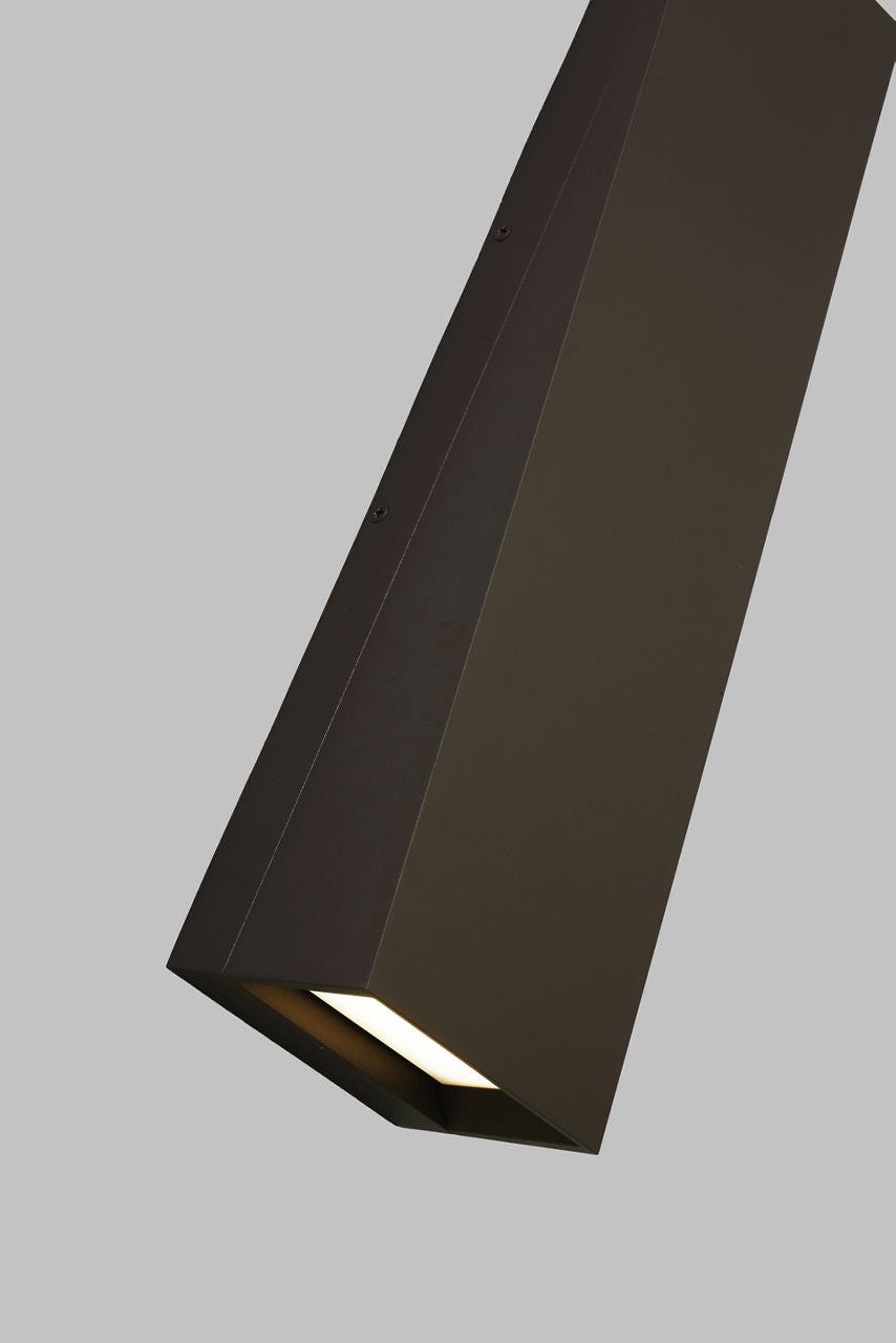 Pitch 19 Outdoor Wall Bronze LED 90 CRI 3000K 277V