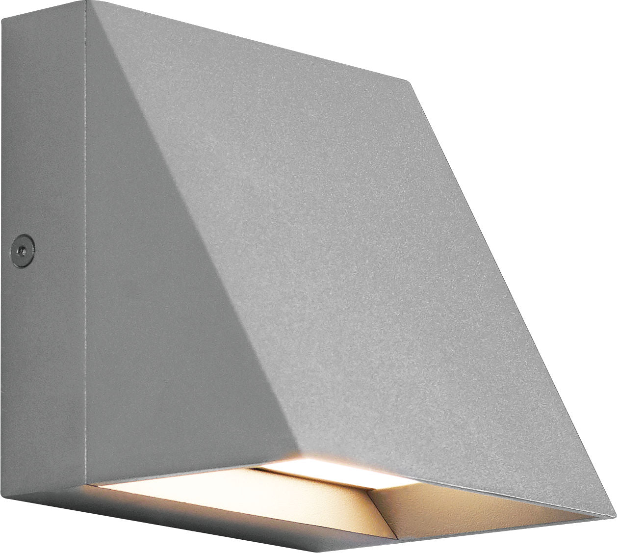 Pitch Single Outdoor Wall Single silver LED 2700K 90 CRI 90 cri 2700k 277v