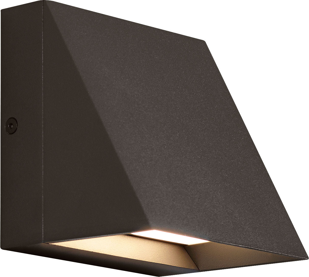Pitch Single Outdoor Wall Single Bronze 3000K 90 CRI LED 3000k 120v