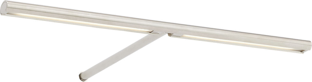 Plural Dome 12 Picture Light polished nickel 3000K 95 CRI integrated led 95 cri 3000k 120v-277v unv