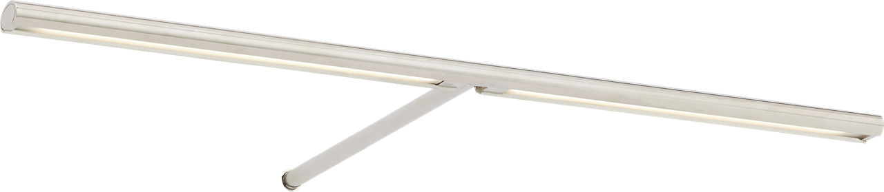 Plural Dome 18 Picture Light Polished Nickel LED 95 CRI 3000K 120-277V