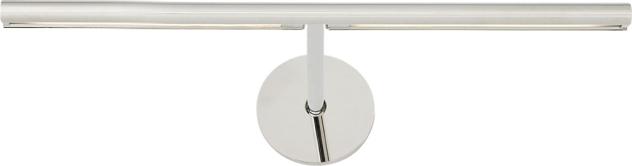 Plural Dome 12 Picture Light polished nickel 3000K 95 CRI integrated led 95 cri 3000k 120v-277v unv