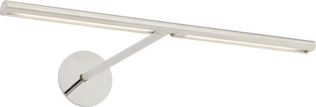 Plural Dome 12 Picture Light polished nickel 3000K 95 CRI integrated led 95 cri 3000k 120v-277v unv