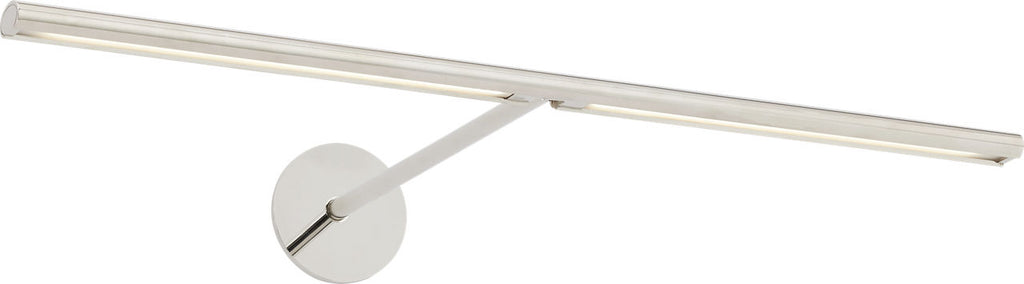 Plural Dome 18 Picture Light Polished Nickel LED 95 CRI 3000K 120-277V