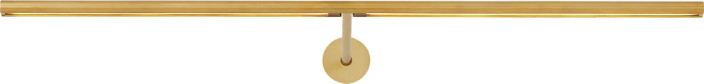 Plural Dome 24 Picture Light Natural Brass 3000K 95 CRI integrated led 95 cri 3000k 120v-277v unv