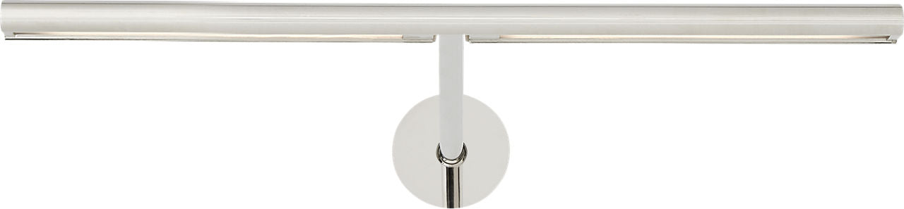 Plural Dome 12 Picture Light polished nickel 3000K 95 CRI integrated led 95 cri 3000k 120v-277v unv