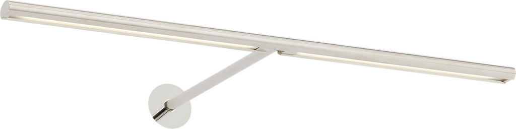 Plural Dome 18 Picture Light Polished Nickel LED 95 CRI 3000K 120-277V