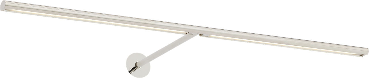 Plural Dome 24 Picture Light Polished Nickel LED 95 CRI 2700K 120-277V