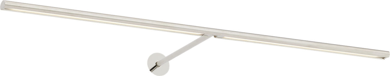 Plural Dome 30 Picture Light polished nickel 3000K 95 CRI integrated led 95 cri 3000k 120v-277v unv