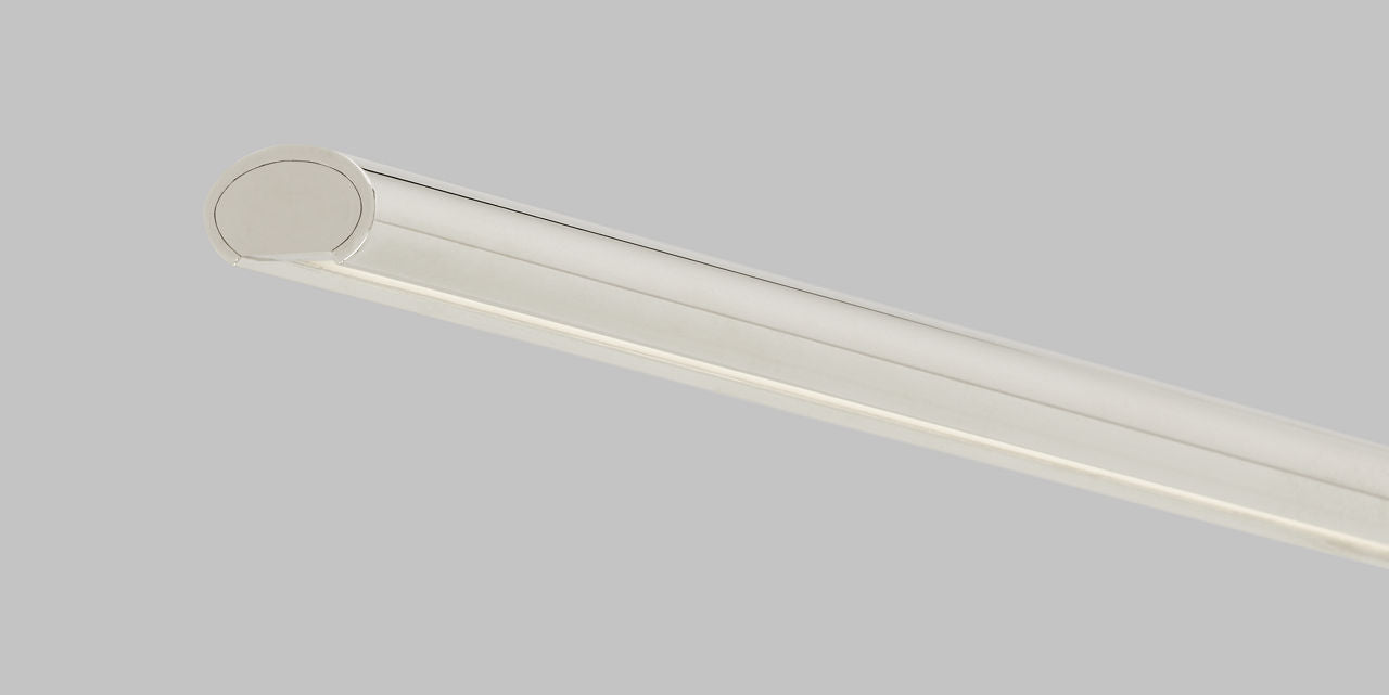 Plural Dome 18 Picture Light polished nickel 2700K 95 CRI integrated led 95 cri 2700k 120v-277v unv