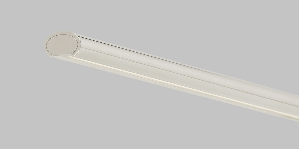 Plural Dome 12 Picture Light polished nickel 3000K 95 CRI integrated led 95 cri 3000k 120v-277v unv