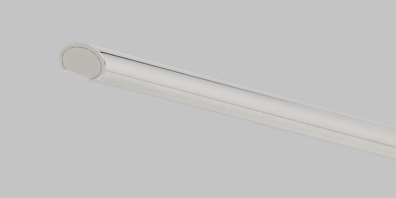 Plural Dome 12 Picture Light polished nickel 2700K 95 CRI integrated led 95 cri 2700k 120v-277v unv