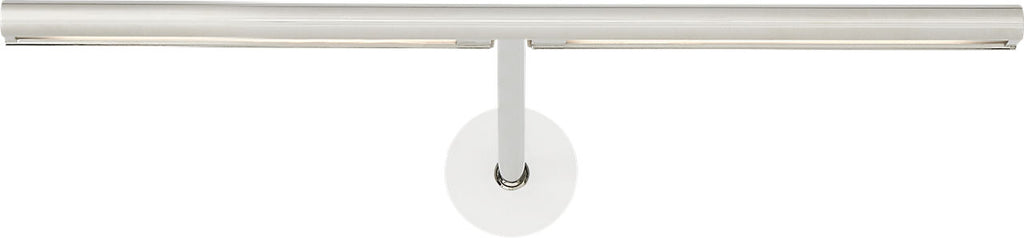 Plural Dome 12 Picture Light polished nickel 3000K 95 CRI integrated led 95 cri 3000k 120v-277v unv
