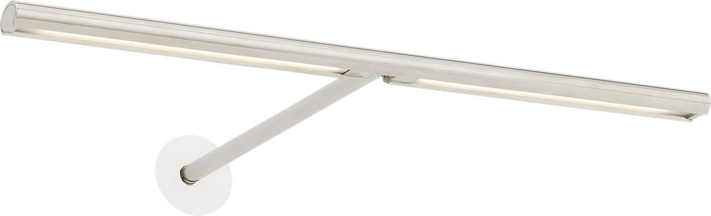 Plural Dome 12 Picture Light polished nickel 3000K 95 CRI integrated led 95 cri 3000k 120v-277v unv