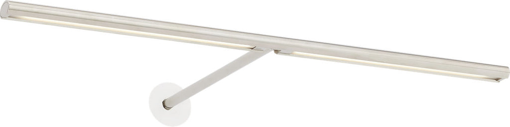 Plural Dome 18 Picture Light Polished Nickel LED 95 CRI 3000K 120-277V
