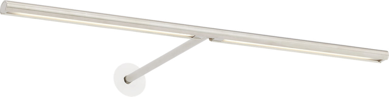 Plural Dome 18 Picture Light Polished Nickel LED 95 CRI 3000K 120-277V