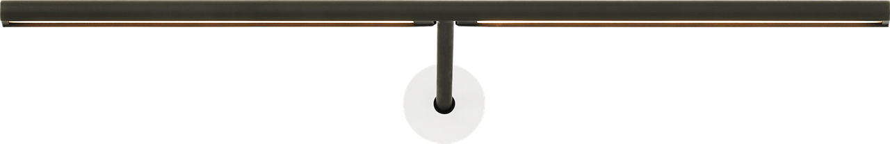 Plural Dome 18 Picture Light dark Bronze 3000K 95 CRI integrated led 95 cri 3000k 120v-277v unv