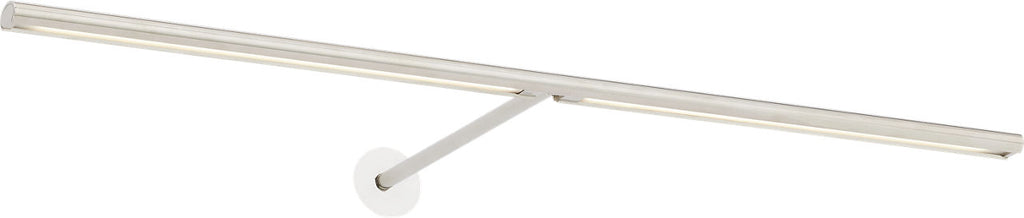 Plural Dome 24 Picture Light Polished Nickel LED 95 CRI 2700K 120-277V