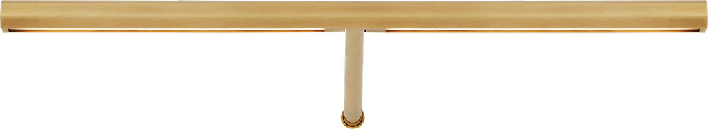 Plural Faceted 12 Picture Light Natural Brass 2700K 95 CRI integrated led 95 cri 2700k 120v-277v unv