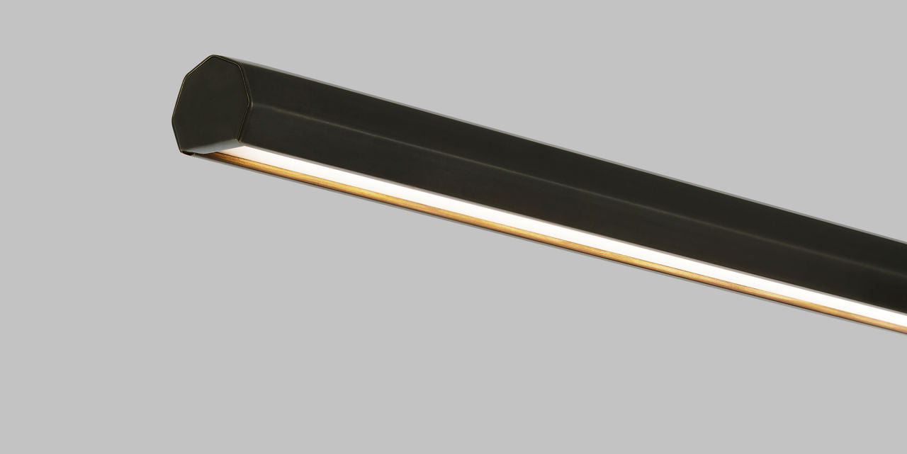 Plural Dome 24 Picture Light Dark Bronze LED 95 CRI 2700K 120-277V