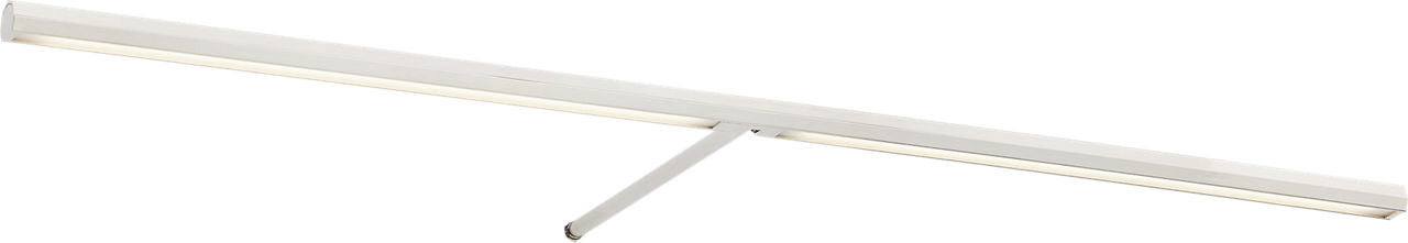 Plural Faceted 30 Picture Light polished nickel 2700K 95 CRI integrated led 95 cri 2700k 120v-277v unv