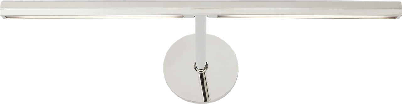 Plural Faceted 12 Picture Light Polished Nickel LED 95 CRI 2700K 120-277V
