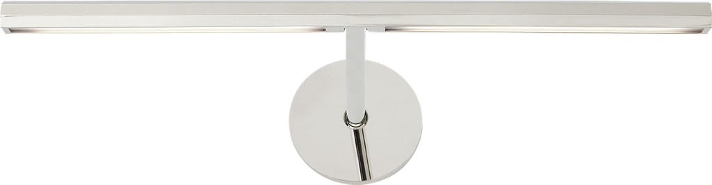 Plural Faceted 12 Picture Light Polished Nickel LED 95 CRI 3000K 120-277V