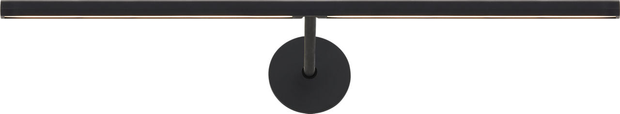 Plural Faceted 18 Picture Light Nightshade Black 3000K 95 CRI integrated led 95 cri 3000k 120v-277v unv