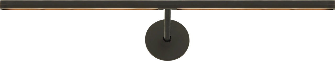 Plural Faceted 18 Picture Light dark Bronze 2700K 95 CRI integrated led 95 cri 2700k 120v-277v unv