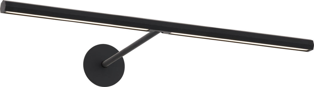 Plural Faceted 18 Picture Light Nightshade Black 2700K 95 CRI integrated led 95 cri 2700k 120v-277v unv