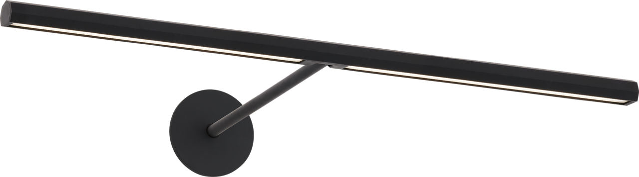 Plural Faceted 18 Picture Light Nightshade Black 2700K 95 CRI integrated led 95 cri 2700k 120v-277v unv