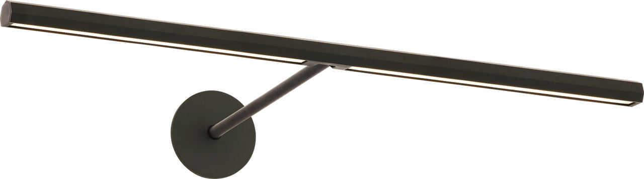 Plural Faceted 18 Picture Light dark Bronze 2700K 95 CRI integrated led 95 cri 2700k 120v-277v unv