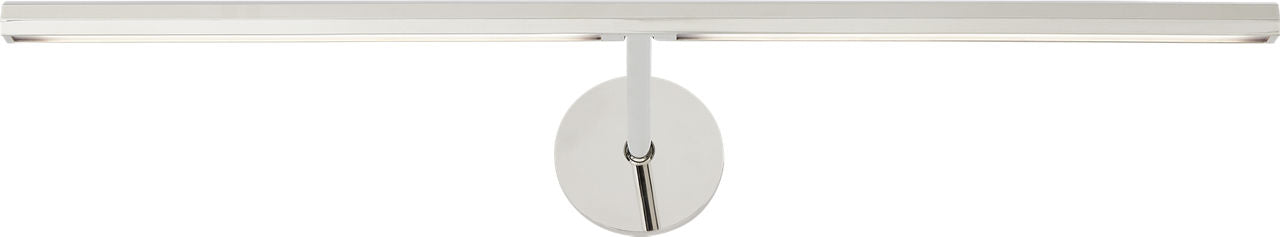 Plural Faceted 18 Picture Light Polished Nickel LED 95 CRI 2700K 120-277V