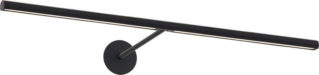 Plural Faceted 24 Picture Light Nightshade Black 2700K 95 CRI integrated led 95 cri 2700k 120v-277v unv