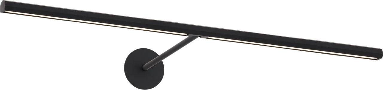 Plural Faceted 24 Picture Light Nightshade Black 2700K 95 CRI integrated led 95 cri 2700k 120v-277v unv