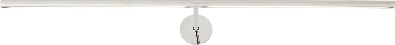 Plural Faceted 30 Picture Light polished nickel 2700K 95 CRI integrated led 95 cri 2700k 120v-277v unv