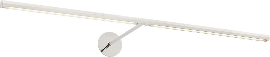 Plural Faceted 30 Picture Light polished nickel 3000K 95 CRI integrated led 95 cri 3000k 120v-277v unv