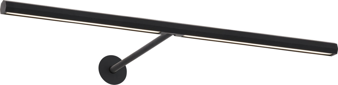 Plural Faceted 18 Picture Light Nightshade Black 2700K 95 CRI integrated led 95 cri 2700k 120v-277v unv