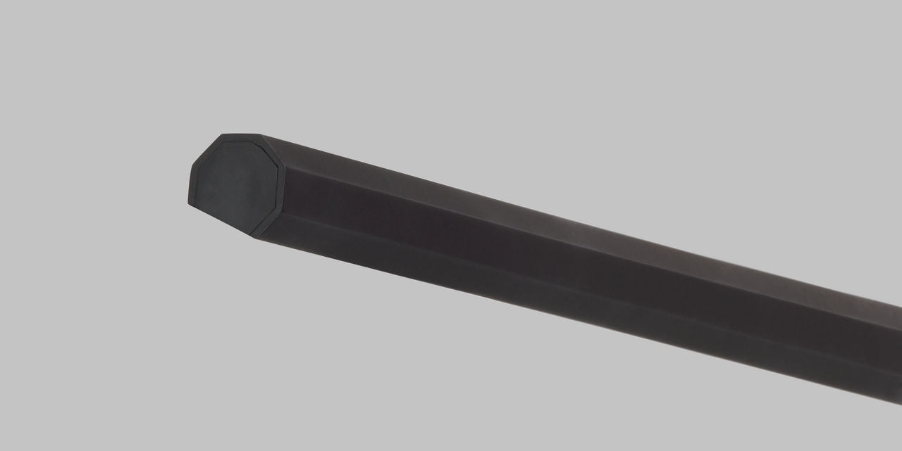 Plural Faceted 18 Picture Light Nightshade Black 2700K 95 CRI integrated led 95 cri 2700k 120v-277v unv