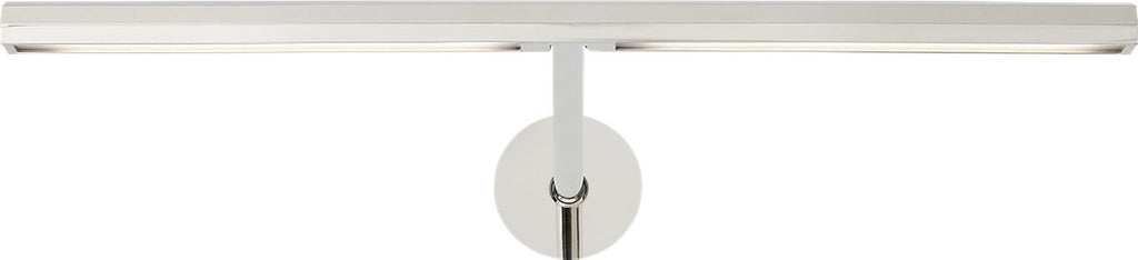 Plural Faceted 12 Picture Light Polished Nickel LED 95 CRI 3000K 120-277V
