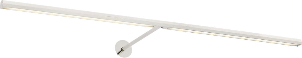 Plural Faceted 30 Picture Light polished nickel 2700K 95 CRI integrated led 95 cri 2700k 120v-277v unv