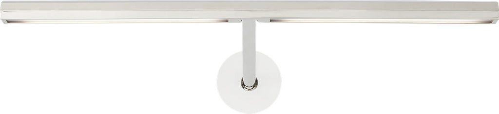 Plural Faceted 12 Picture Light Polished Nickel LED 95 CRI 3000K 120-277V